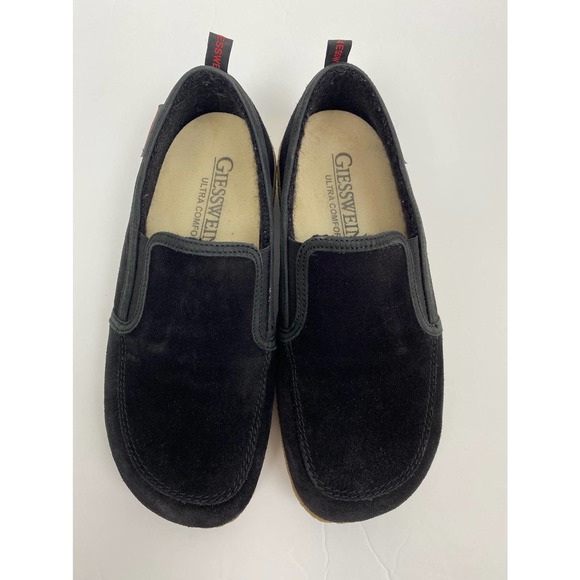 Giesswein Austria Suede Wool Moccasin Slippers 37 - Picture 3 of 10